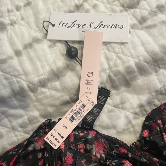 For Love & Lemons Melrose Dress XS NWT - Picture 7 of 11